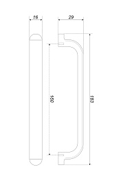 BelBagno Шкаф подвесной Due 40/150 оружейная сталь ручки Хром полированный – фотография-11